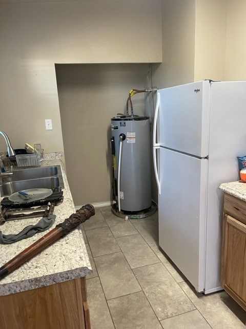 completed unit kitchen