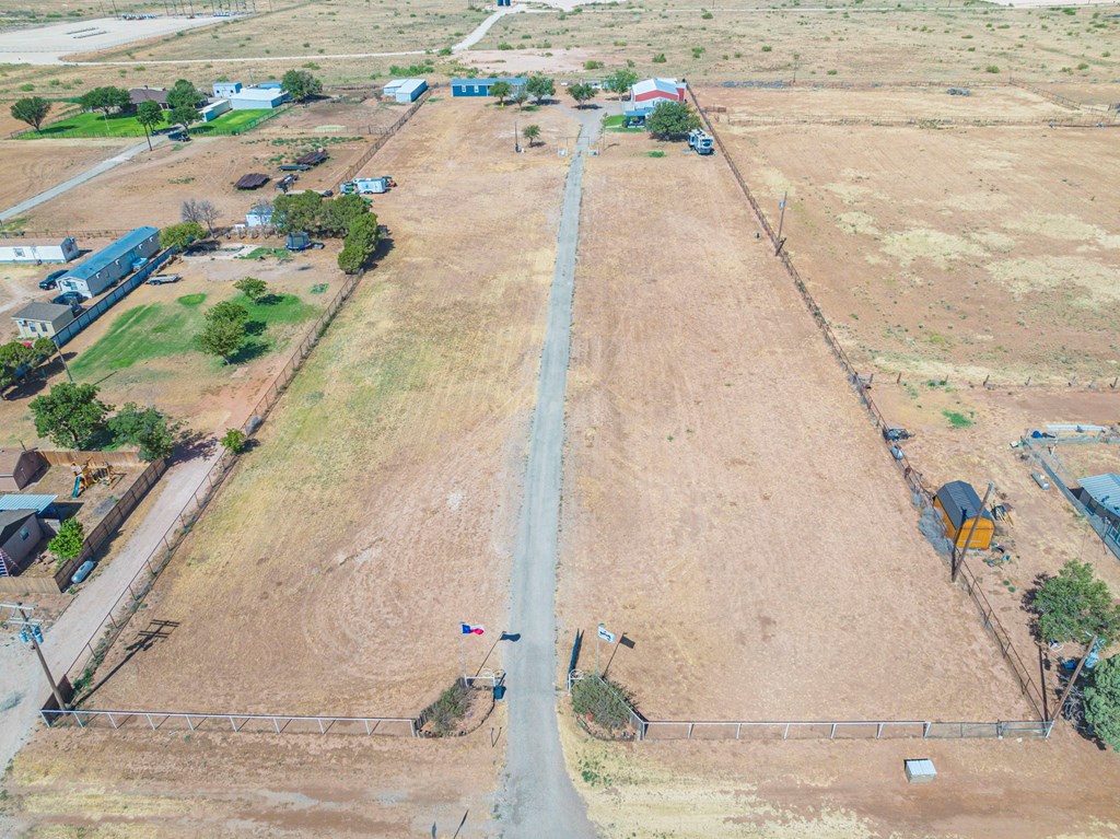 Aerial View of Property Looking West